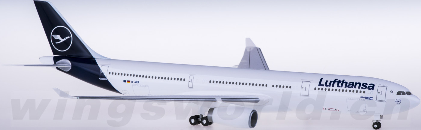 LW200DLH007 Lufthansa 汉莎航空Airbus A330-300 D-AIKR Hogan 1