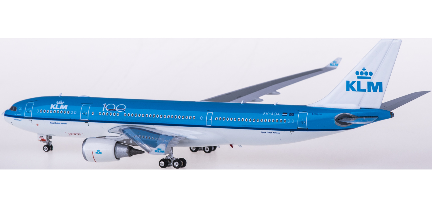 PH11601 KLM 荷兰皇家航空Airbus A330-200 PH-AOA 100周年