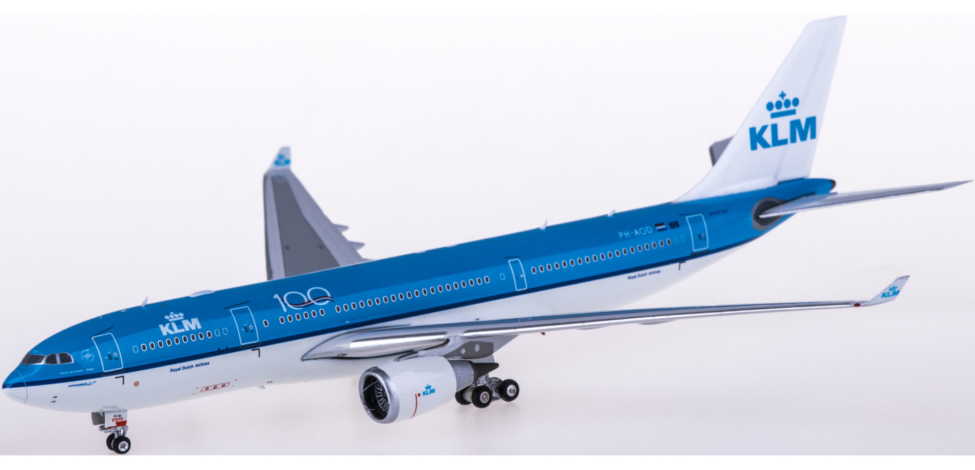PH11602 KLM 荷兰皇家航空Airbus A330-200 PH-AOD 100周年