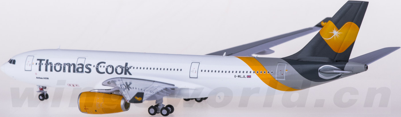 航空機・ヘリコプター ThomasCook JC Wings1:400 A330-200 G-MLJL 航空機・ヘリコプター ThomasCook JC Wings1:400 A330-200 G-MLJL