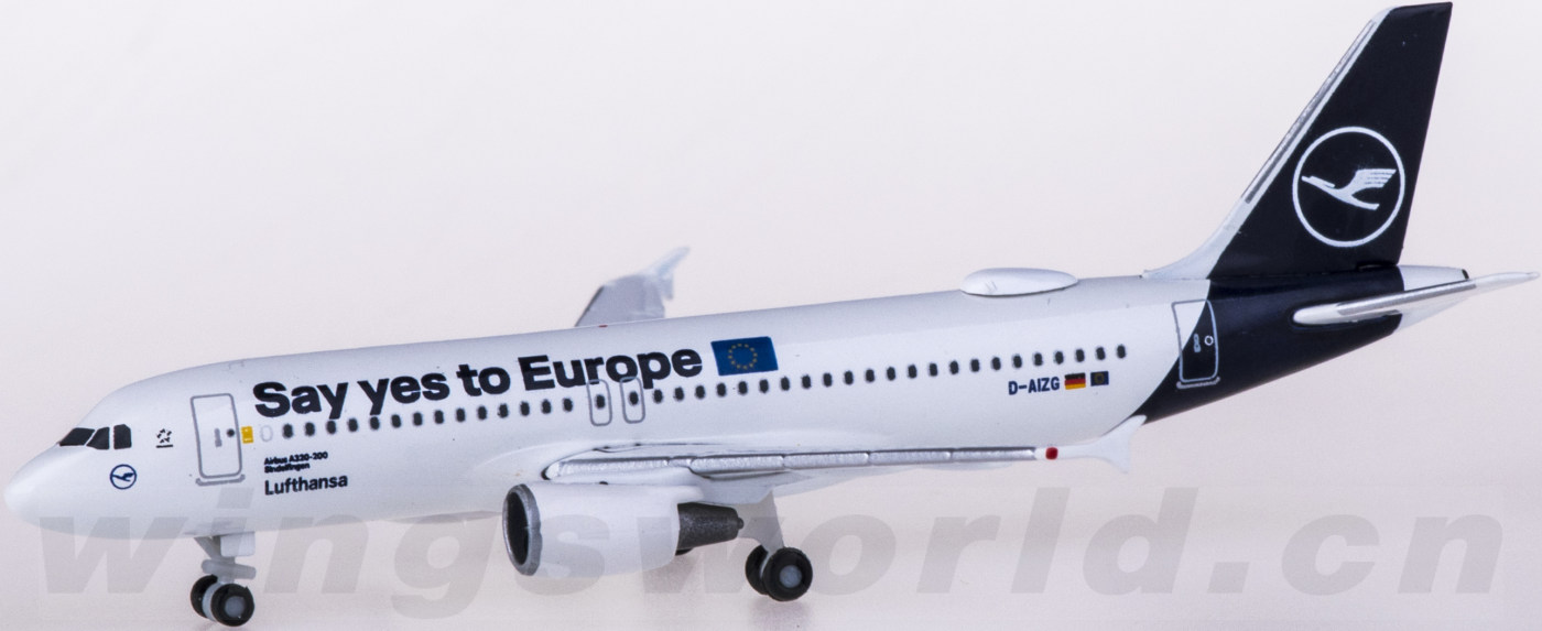 【中古】herpa Airbus A320 4個 Herpa Wings A320 ディスカバー D-AIUS 1/500 [537933]