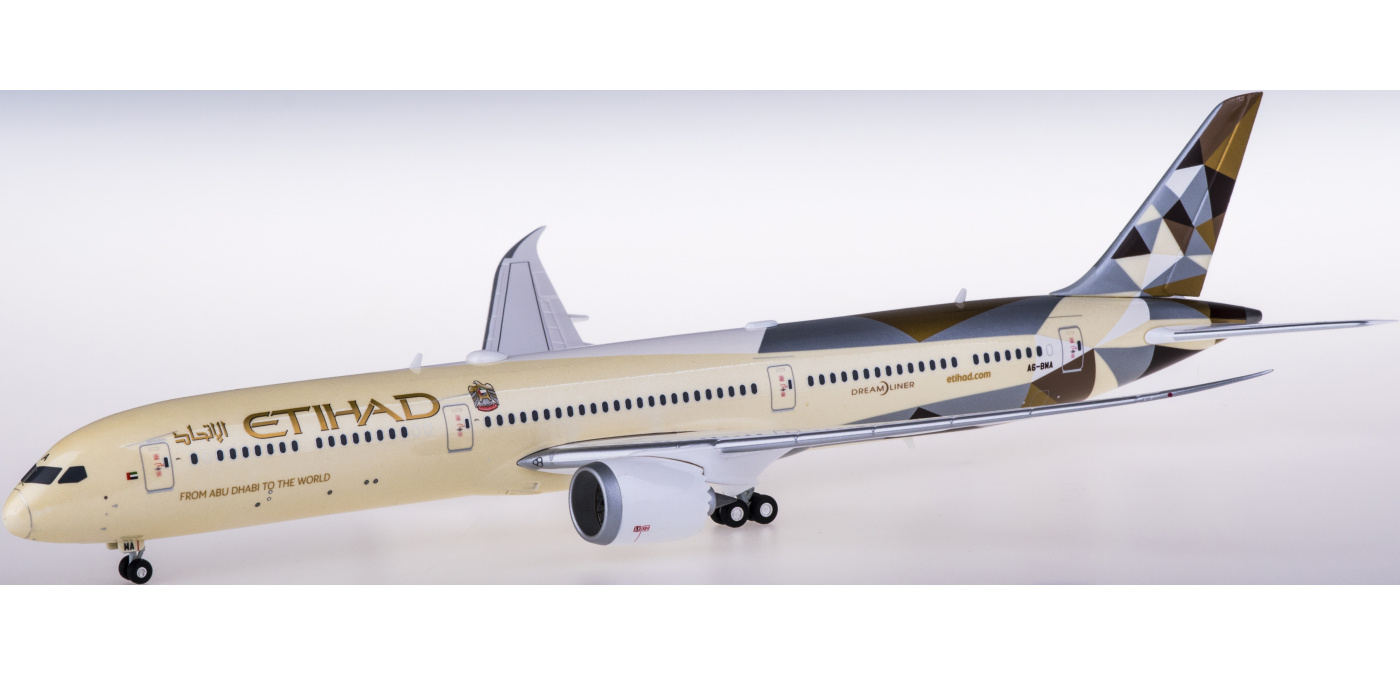 Etihad エティハド B787-9 A6-BLJ 1/200モデル Etihad Airways Boeing 787-9 1:200 Model – The Boeing Store