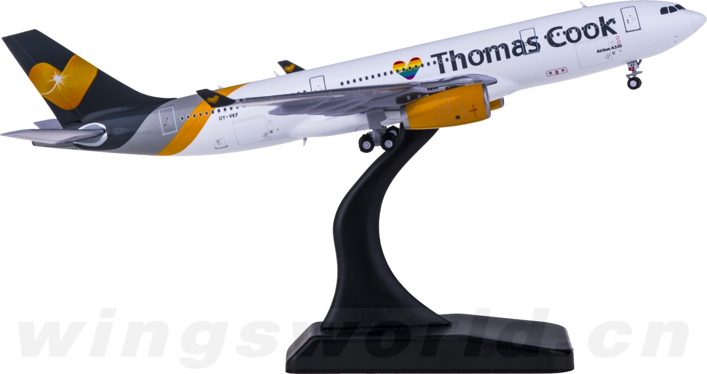 航空機・ヘリコプター ThomasCook JC Wings1:400 A330-200 G-MLJL 航空機・ヘリコプター ThomasCook JC Wings1:400 A330-200 G
