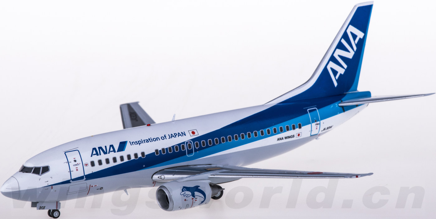 EW2735001 ANA 全日空Boeing 737-500 JA301K JC Wings 1:200 -飞机模型世界
