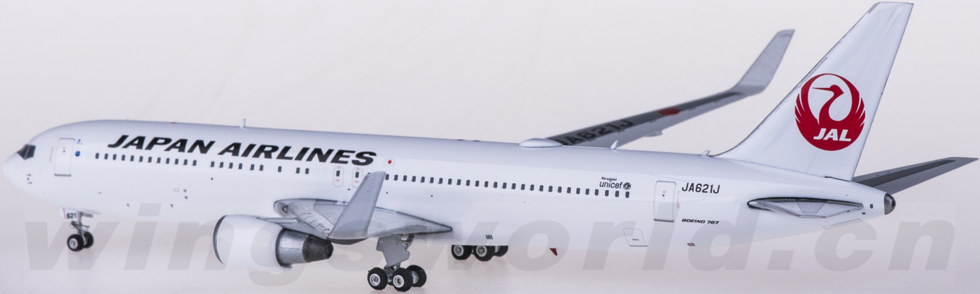 Phoenix 767-300ER 日本航空 JA621J 1/400 Phoenix JAPAN AIRLINES B767-300ER JA621J 1/400 diecast plane
