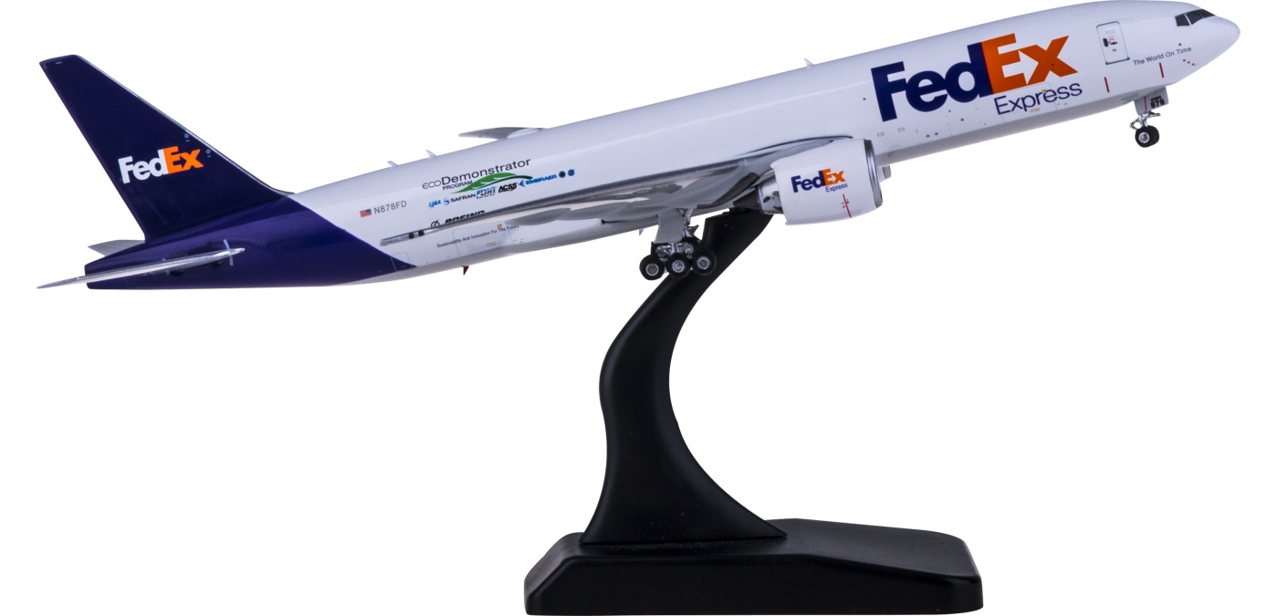 PH04351 FedEx 联邦快递Boeing 777-200F N878FD 货机Phoenix 1:400 