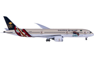 NGmodels 1:400 Saudia 沙特阿拉伯航空 Boeing 787-9 HZ-ARF G20彩绘