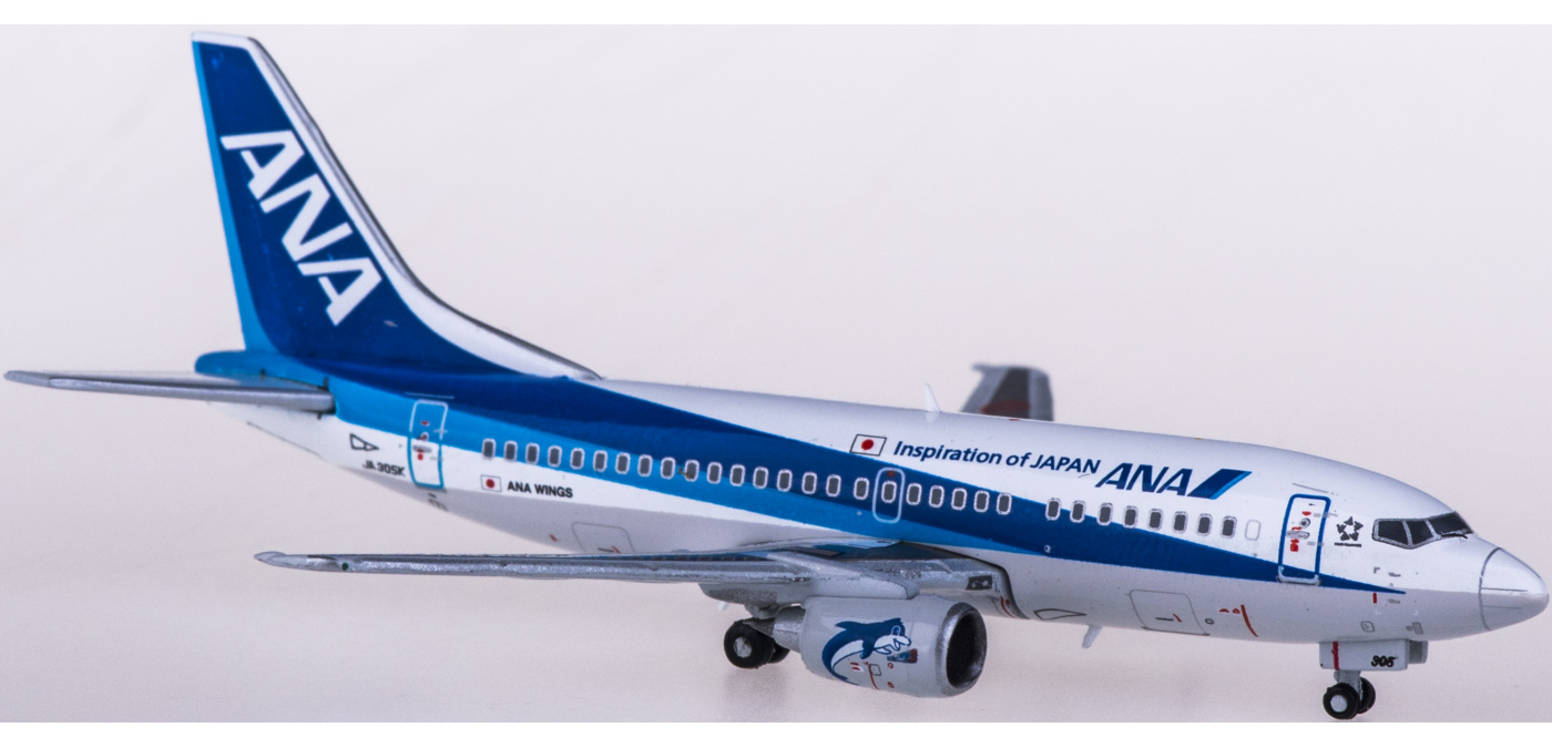 EW4735004 ANA 全日空Boeing 737-500 JA305K JC Wings 1:400 -飞机模型世界