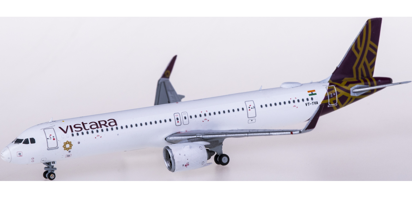 www.JetCollector.com: Vistara A321neo VT-TVA 1:400 Scale JC
