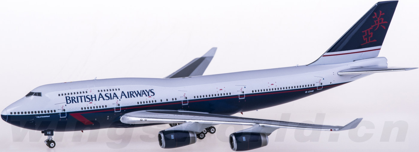 PH04360 British Asia Airways 英亚航空Boeing 747-400 G-CIVE