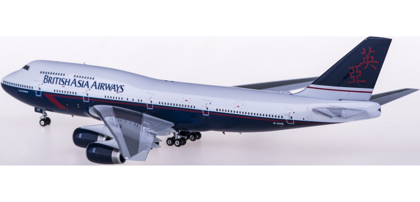 PH04360 British Asia Airways 英亚航空Boeing 747-400 G-CIVE