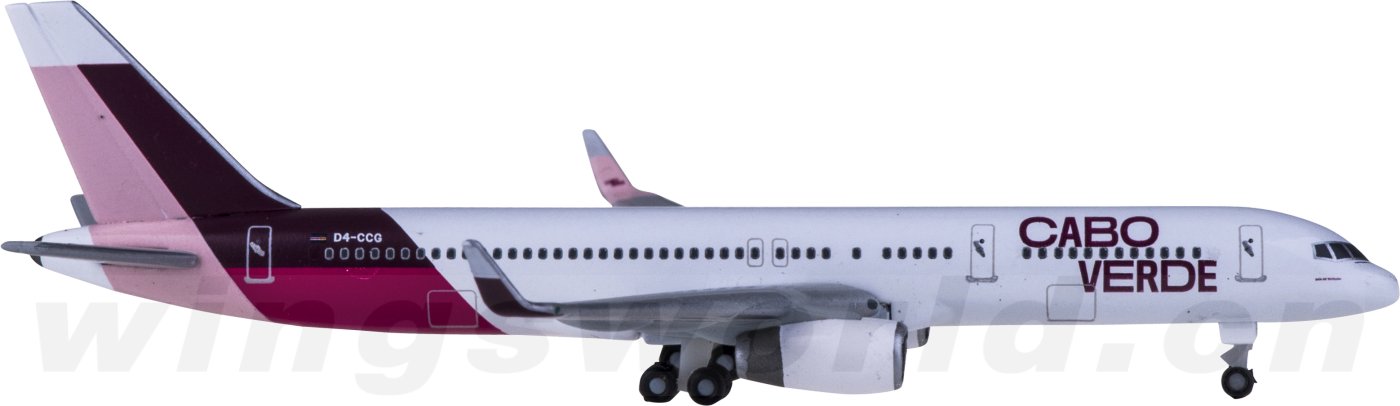 【中古】herpa Boeing 757-200 4個 534598 Cape Verde 佛得角航空Boeing 757-200 D4-CCG Herpa 1