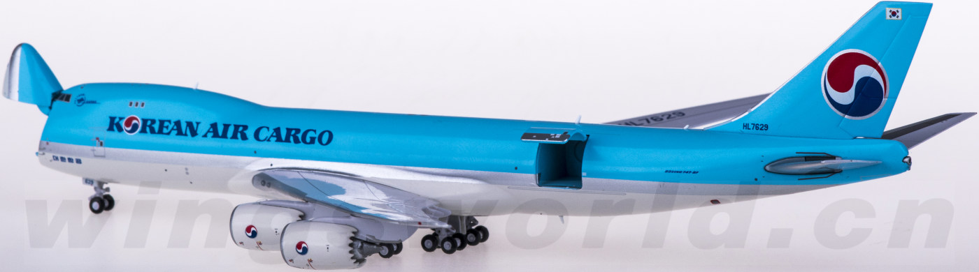 EW4748006 Korean Air 大韩航空Boeing 747-8F HL7629 货机JC