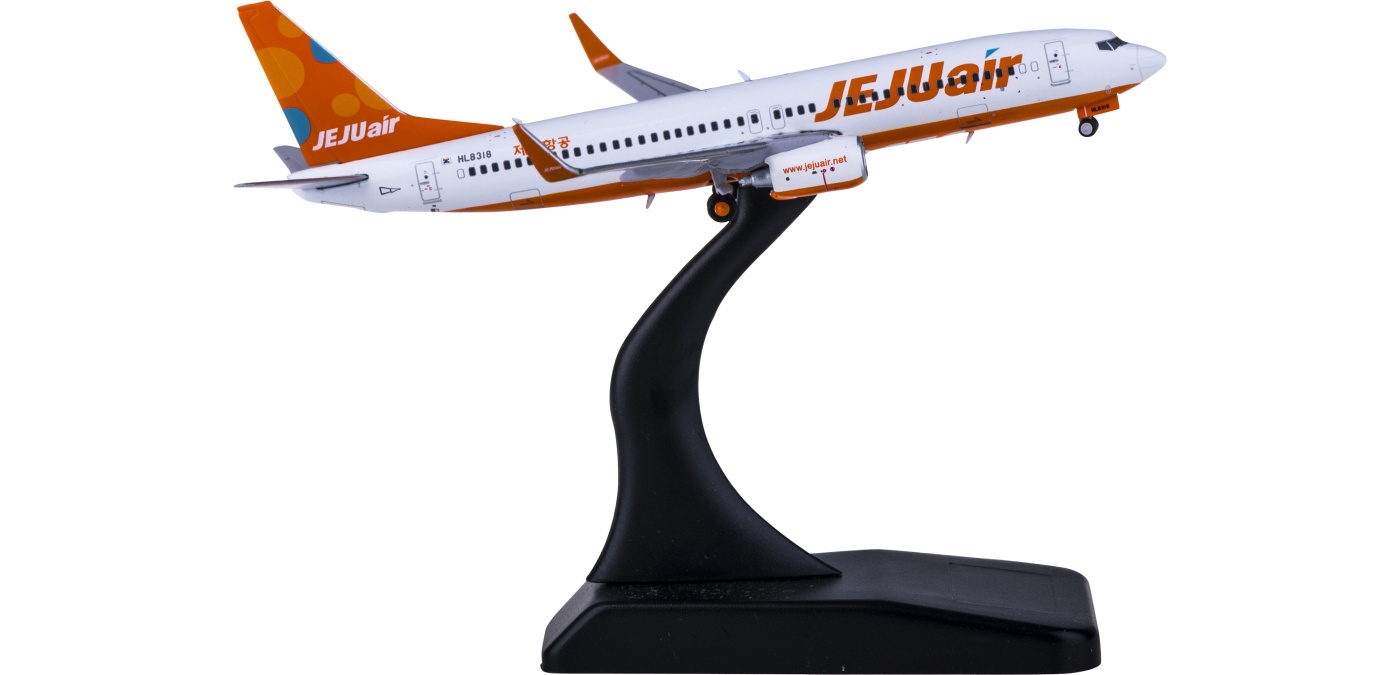 XX4199 Jeju Air 济州航空Boeing 737-800 HL8318 JC Wings 1:400
