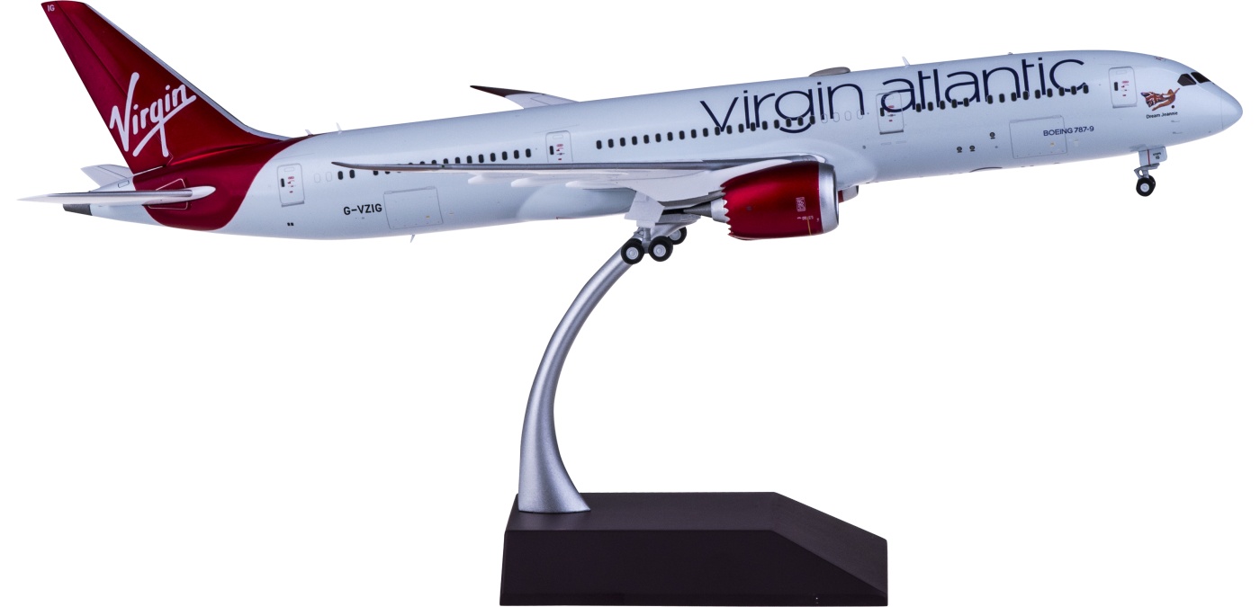 航空機・ヘリコプター Gemini400 Virgin Atlantic B787-9 G-VZIG Gemini Jets Virgin Atlantic 787-9 1/400 Model Review (2021