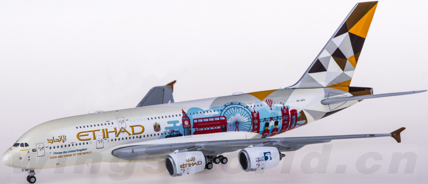 [値下げ]ETIHAD航空 AIRBUS A380 1/400 Amazon | Phoenix 1/400 完成品 for ETIHAD AIRWAYS for AIRBUS