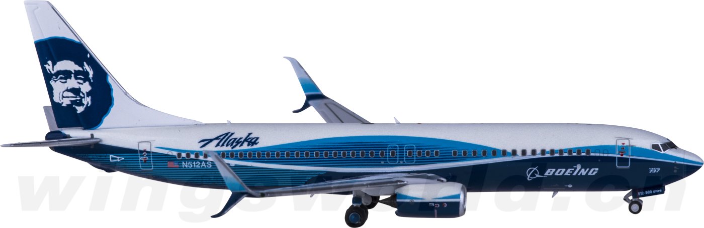 NG Models アラスカ航空 B737‑8 N565AS 1:400 NG Model Alaska Airlines 737-800/w N565AS “Mickey's Toontown