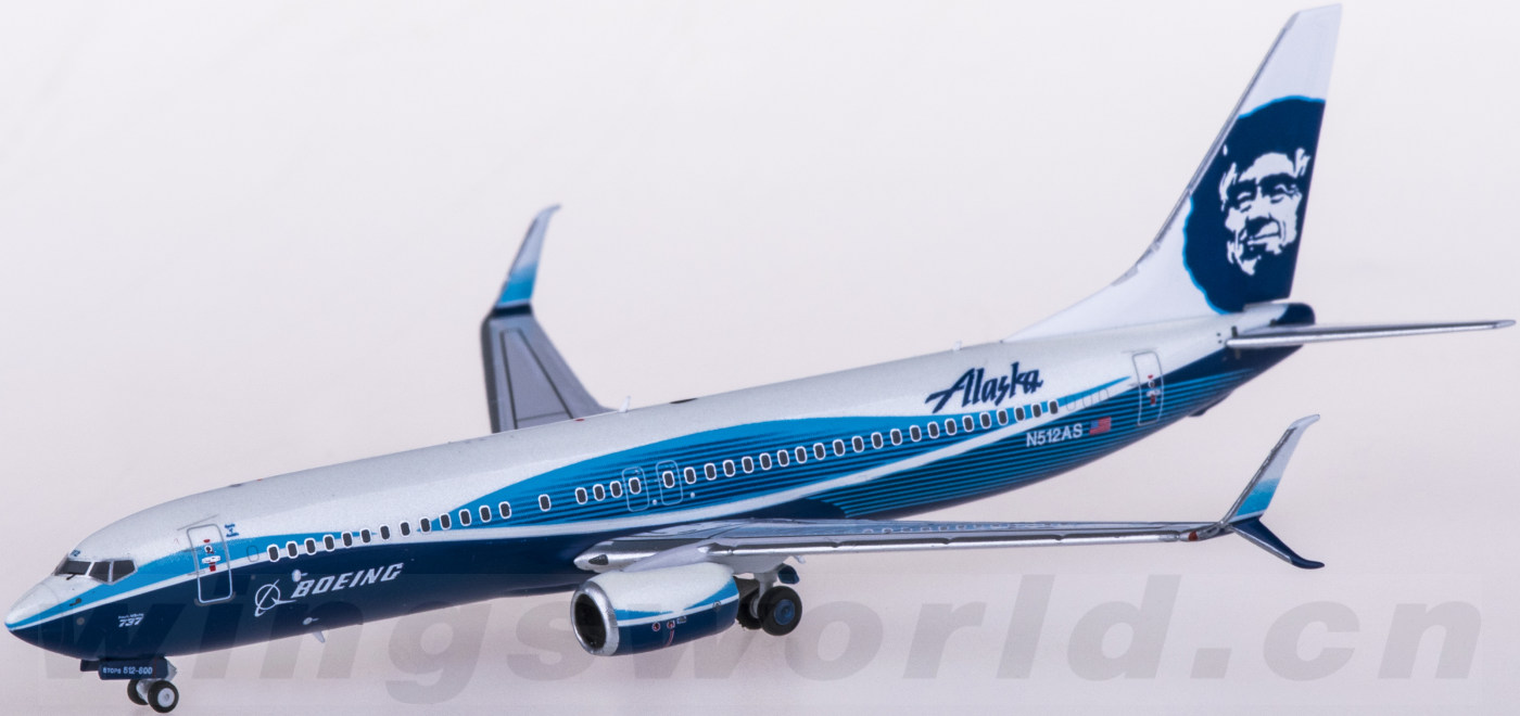 NG Models アラスカ航空 B737‑8 N565AS 1:400 NG Models アラスカ航空 B737‑8 N565AS 1:400 NG Models