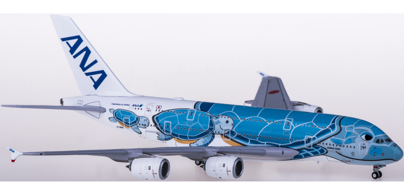 EW4388006 ANA 全日空Airbus A380 JA381A Lani JC Wings 1:400 -飞机