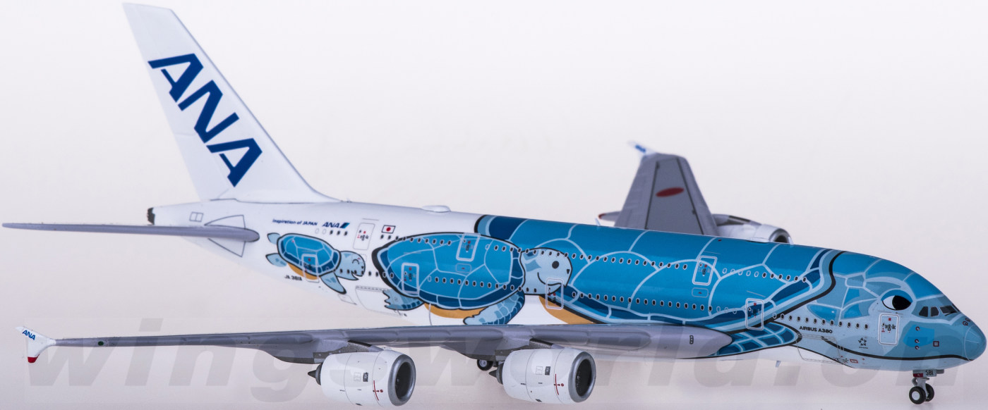 EW4388006 ANA 全日空Airbus A380 JA381A Lani JC Wings 1:400 -飞机