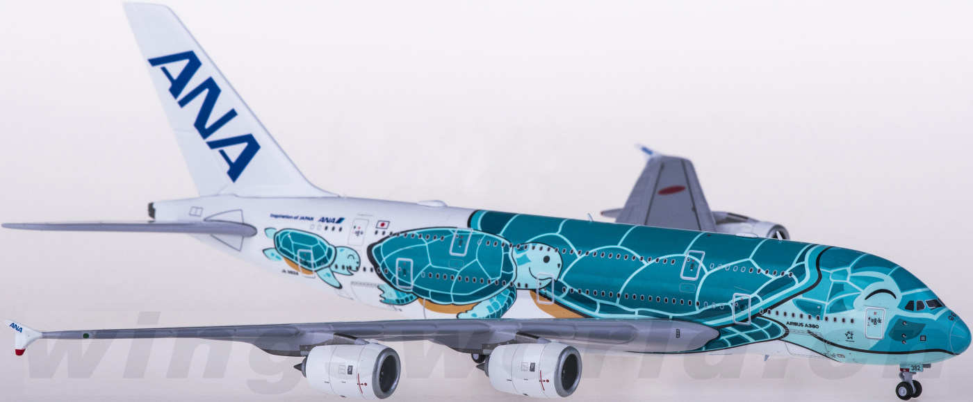 EW4388007 ANA 全日空Airbus A380 JA382A Kai JC Wings 1:400 -飞机