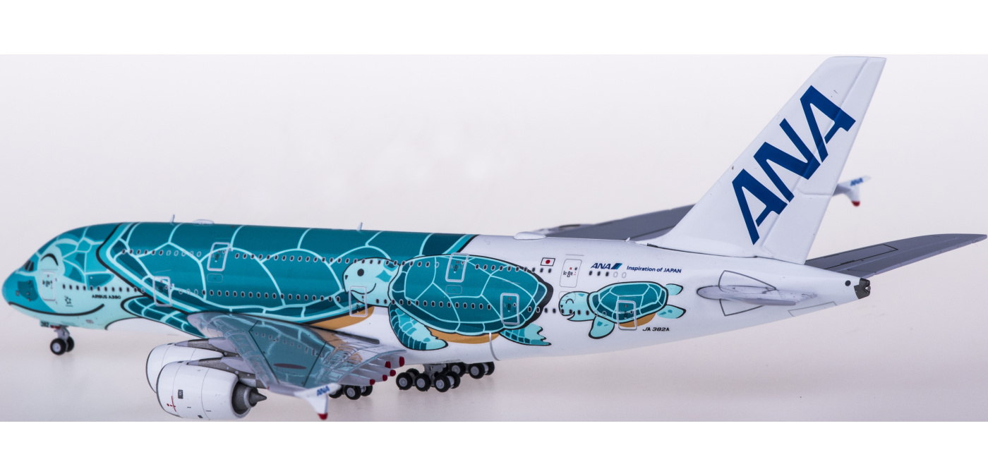 EW4388007 ANA 全日空Airbus A380 JA382A Kai JC Wings 1:400 -飞机