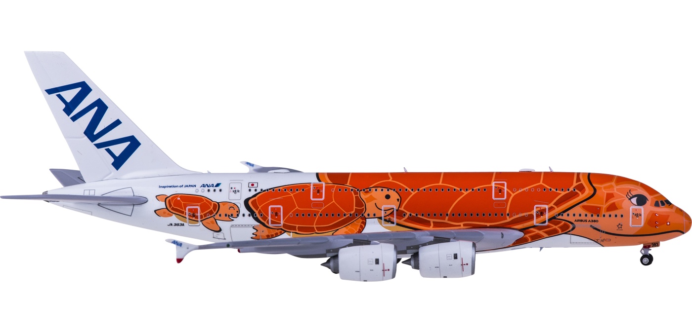 EW4388008 ANA 全日空Airbus A380 JA383A Kala JC Wings 1:400 -飞机