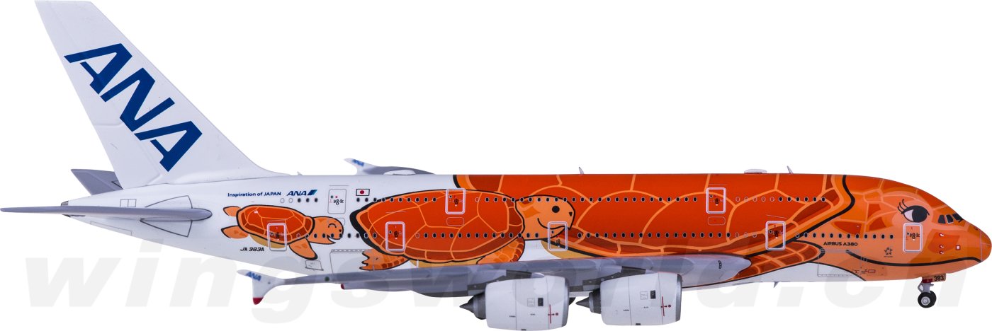 EW4388008 ANA 全日空Airbus A380 JA383A Kala JC Wings 1:400 