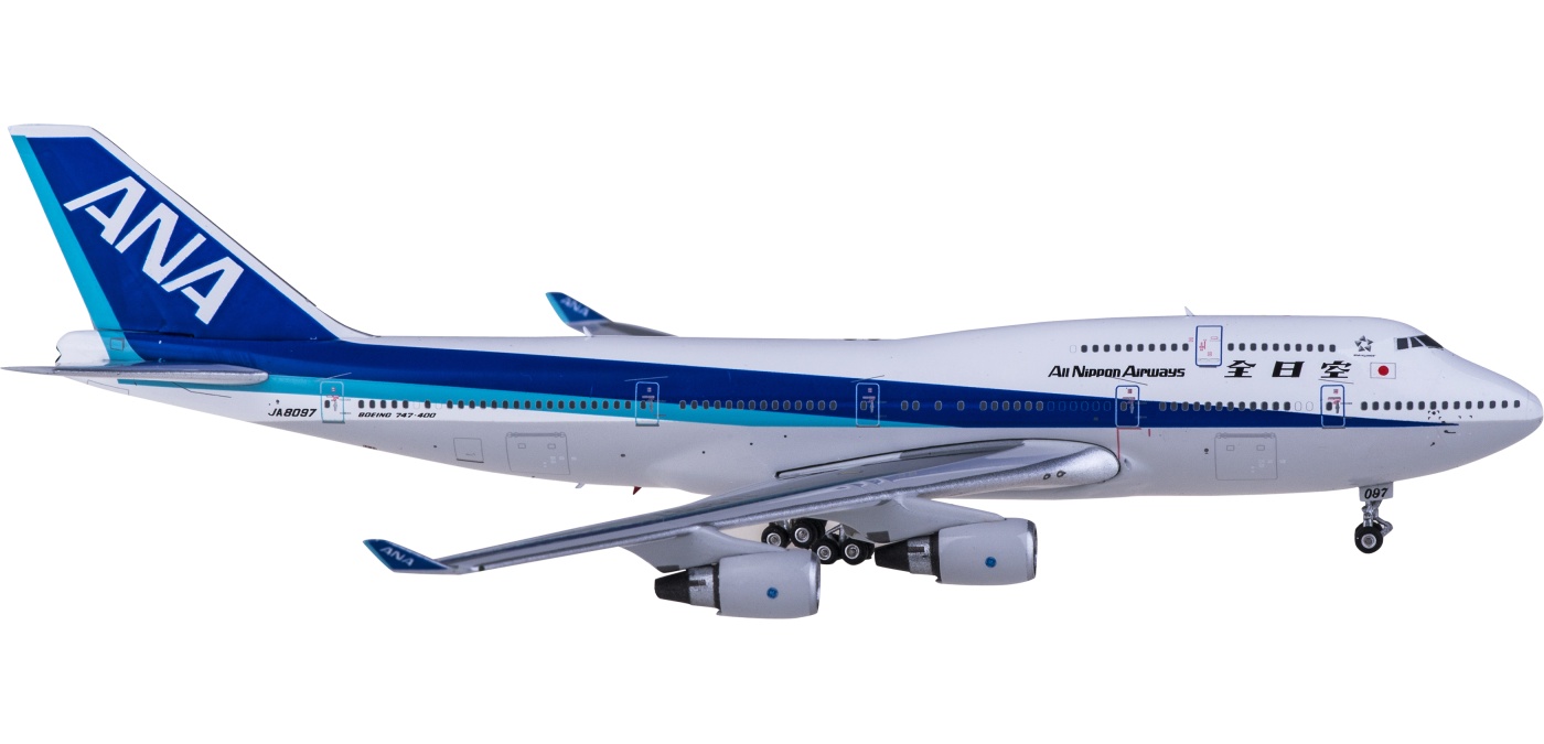 PH04372 ANA 全日空Boeing 747-400 JA8097 Phoenix 1:400 -飞机模型世界