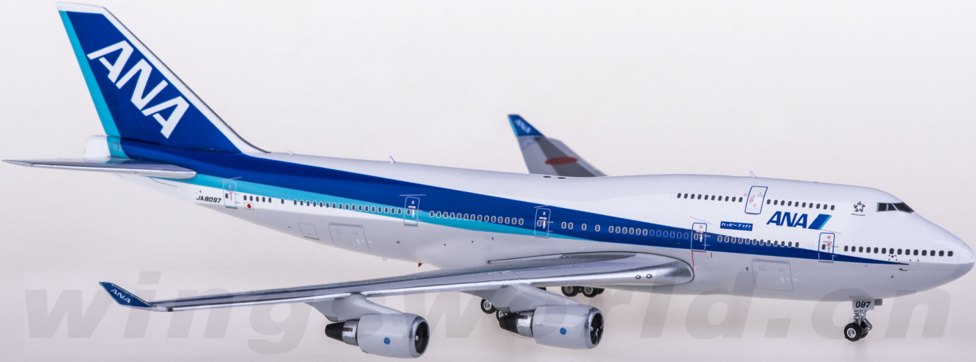 PH04371 ANA 全日空Boeing 747-400 JA8097 Happy Flight Phoenix