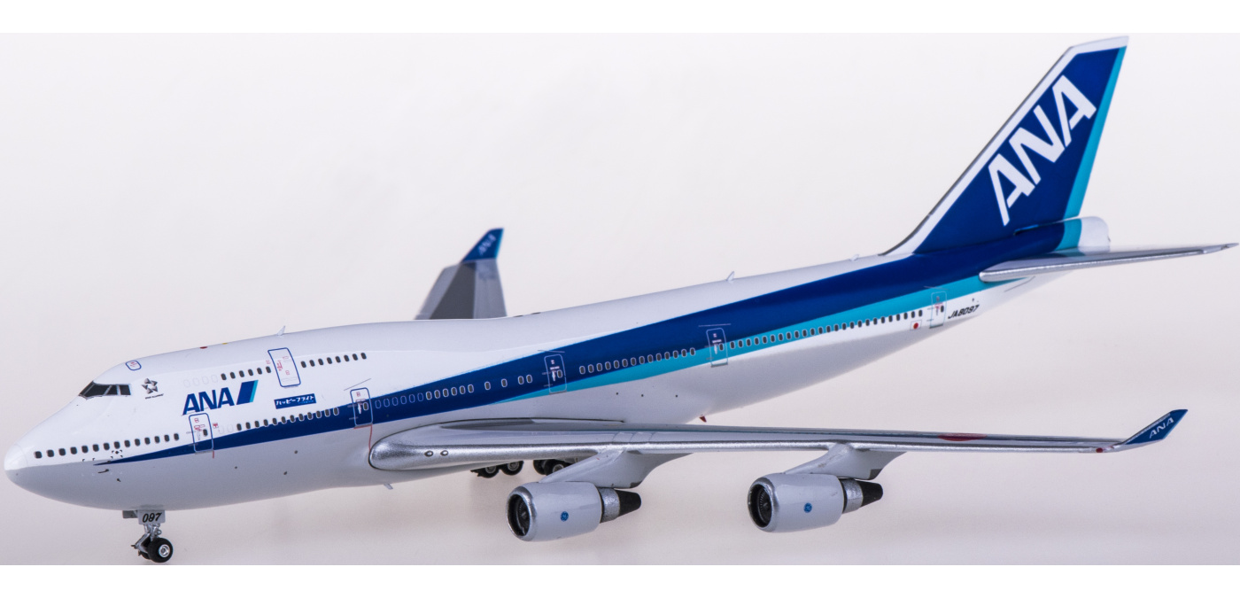 PH04371 ANA 全日空Boeing 747-400 JA8097 Happy Flight Phoenix 1:400