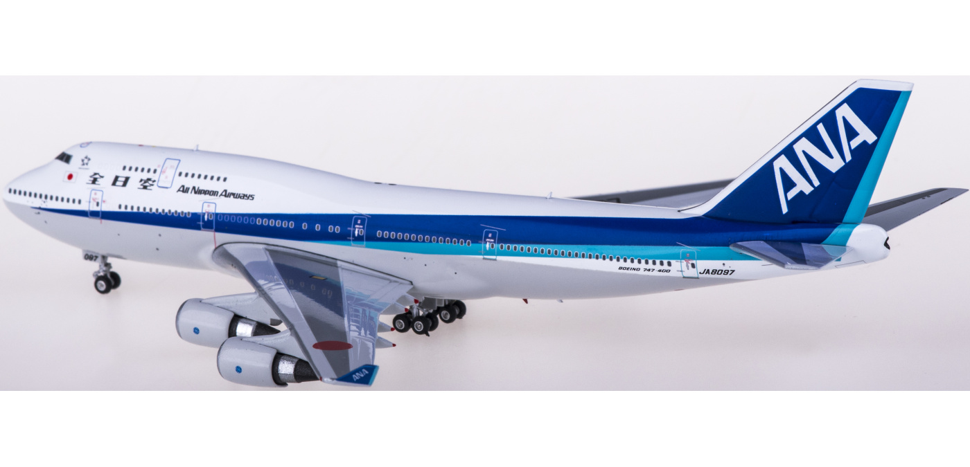 PH04372 ANA 全日空Boeing 747-400 JA8097 Phoenix 1:400 -飞机模型世界