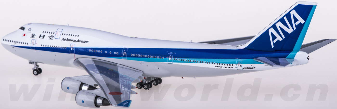 PH04372 ANA 全日空Boeing 747-400 JA8097 Phoenix 1:400 -飞机 