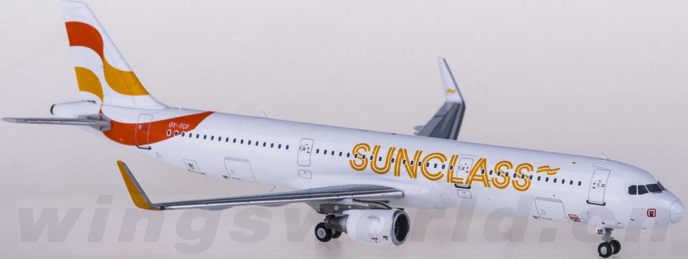 1/400 A321-211WL サンクラス航空 OY-TCF デンマーク - メルカリ