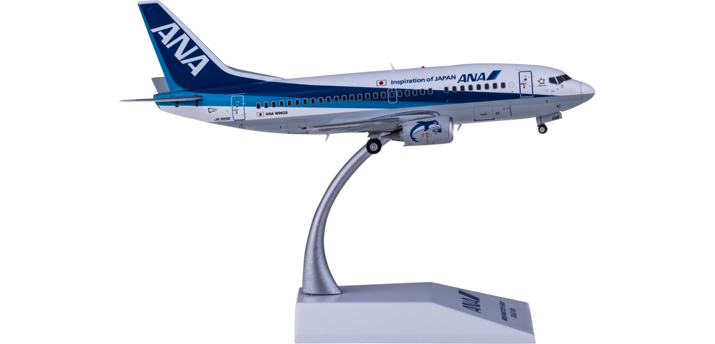 EW2735004 ANA 全日空Boeing 737-500 JA305K JC Wings 1:200 -飞机模型世界