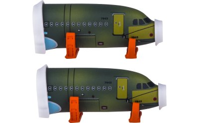 JC Wings 1:400 Airbus A320 前段机身