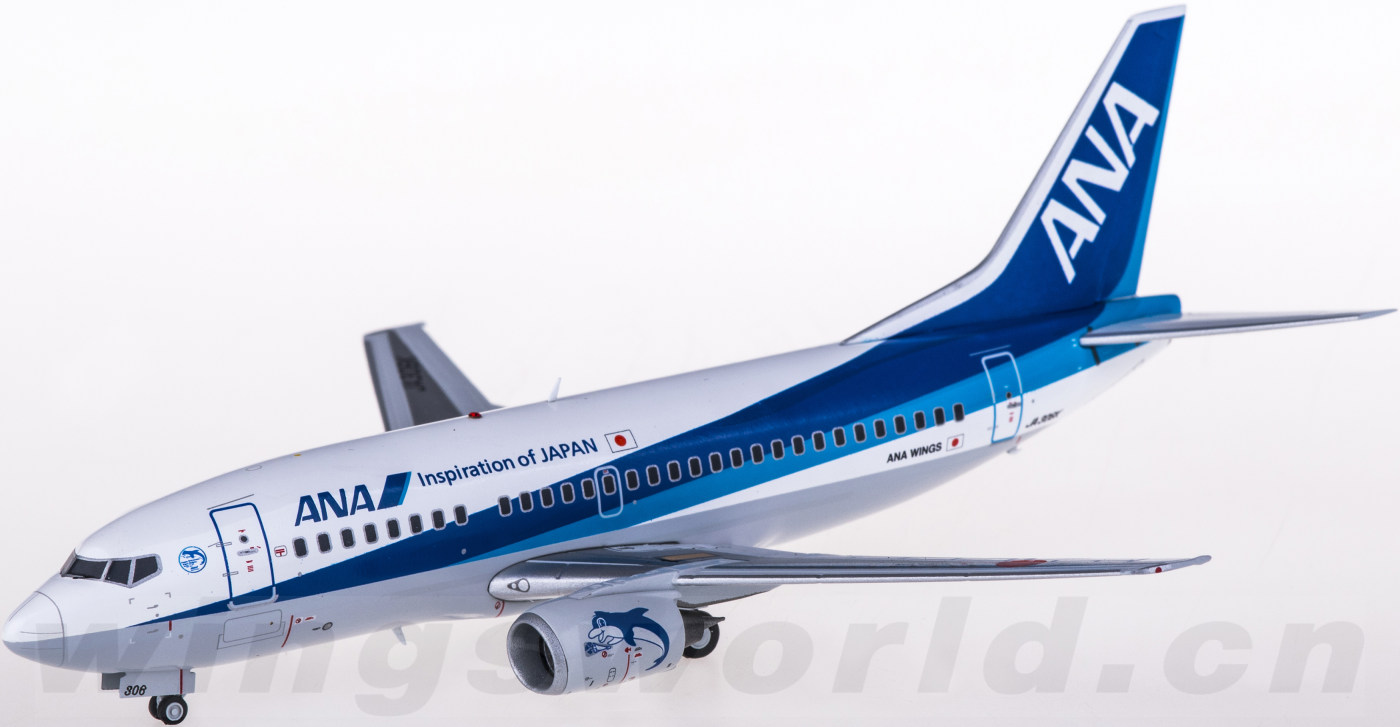 JC Wings ANA 1:200 B737-500 JA306K P JA306K ANA Wings Boeing 737-500 |