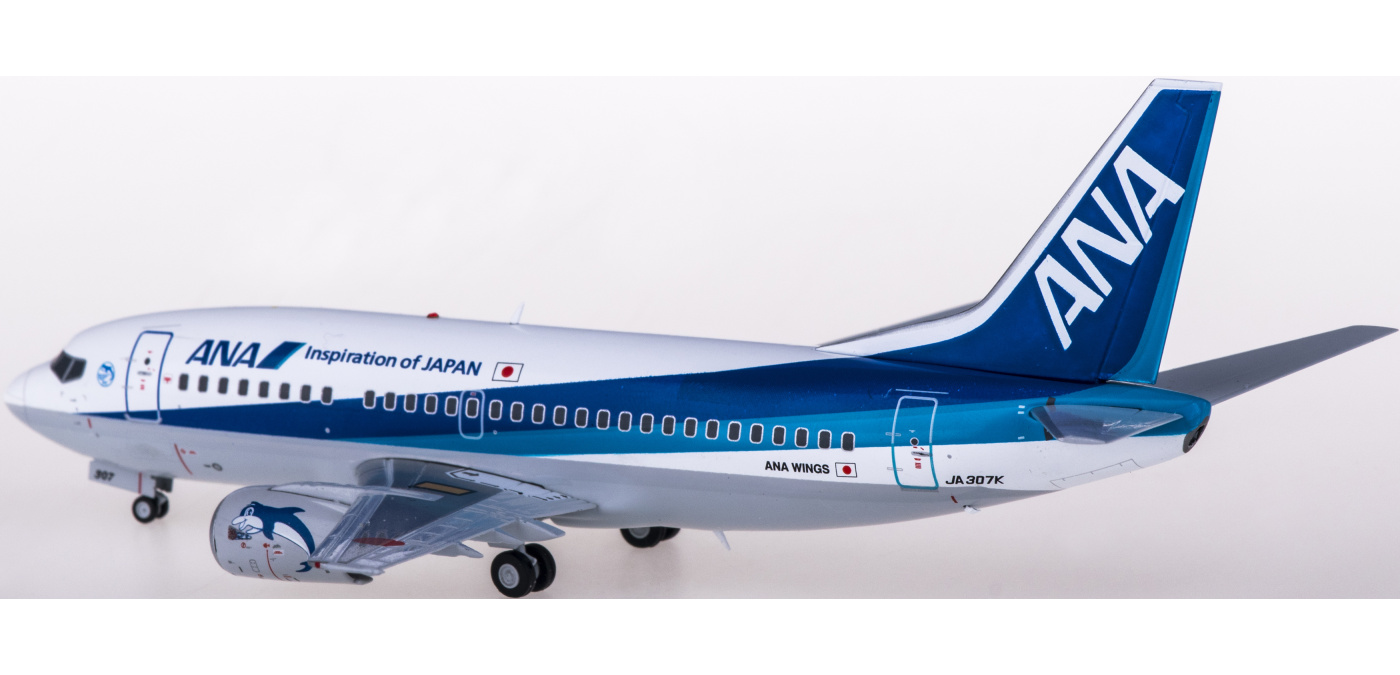 EW2735006 ANA 全日空Boeing 737-500 JA307K JC Wings 1:200 -飞机模型世界
