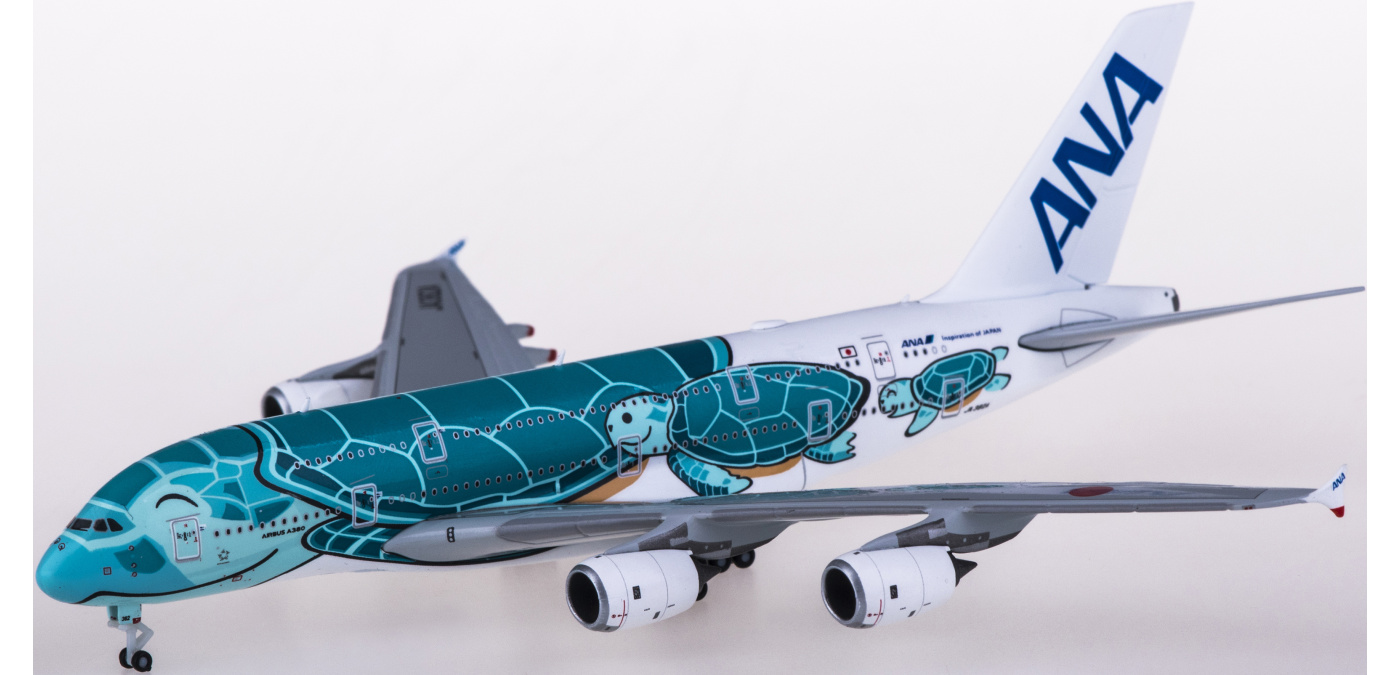 PX5002 ANA 全日空Airbus A380 JA382A Kai JC Wings 1:500 -飞机