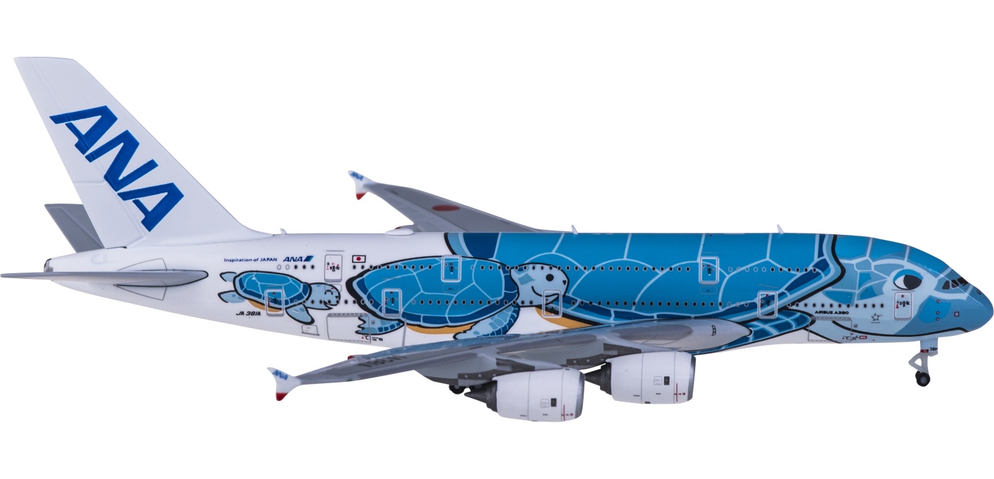 PX5001 ANA 全日空Airbus A380 JA381A Lani JC Wings 1:500 -飞机模型世界