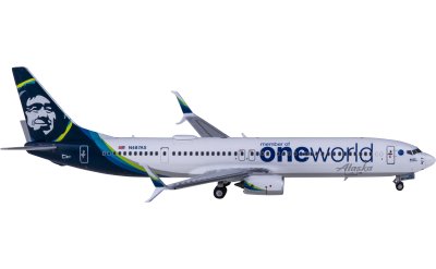 NGmodels 1:400 Alaska Airlines 阿拉斯加航空 Boeing 737-900ER N487AS 寰宇一家