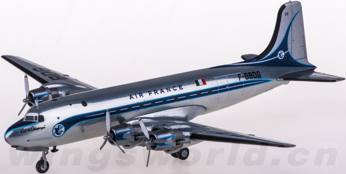 herpa 1:200 571104 air france 法国航空 douglas dc-4 f-bbdg