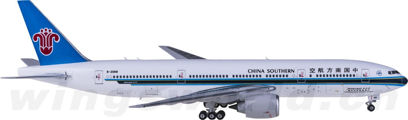 PH11680 China Southern 中国南方航空Boeing 777-200ER B-2058 Phoenix