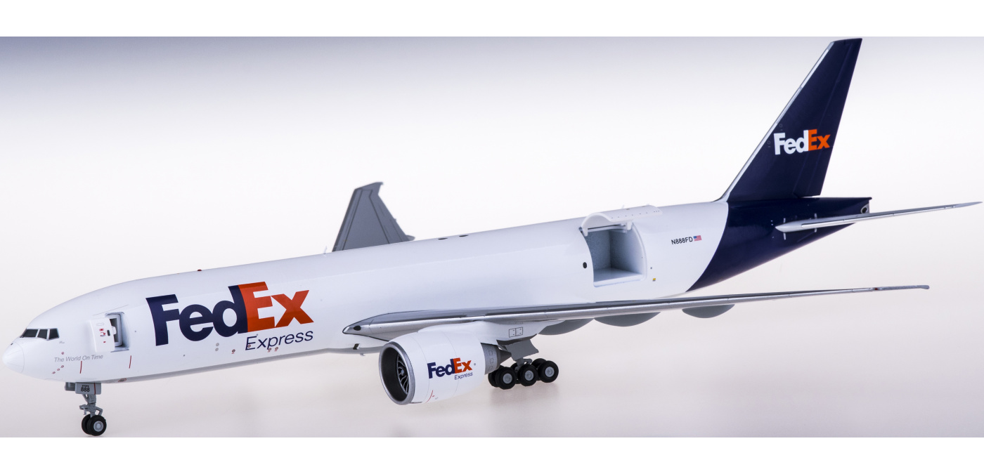 G2FDX951 FedEx 联邦快递Boeing 777-200LRF N888FD 开门货机Geminijets