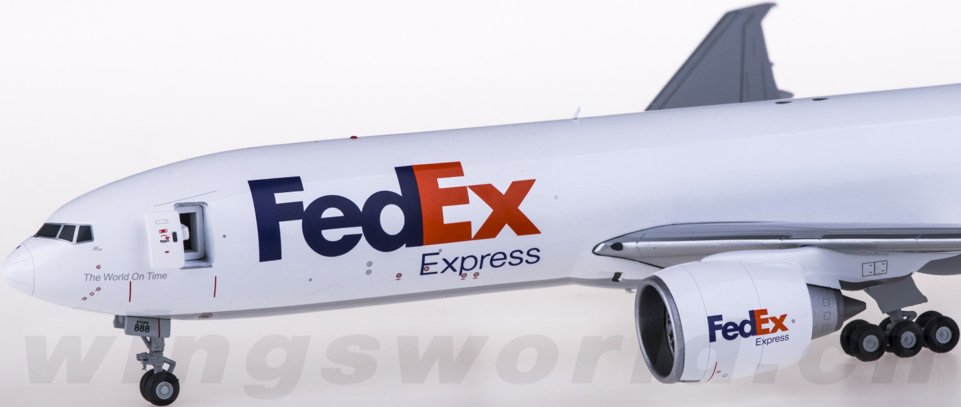 geminijets 1:200 g2fdx951 fedex 联邦快递 boeing 777-200lrf n888