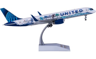 JC Wings 1:200 United Airlines 美国联合航空 Boeing 757-200 N14106 Her Art Here