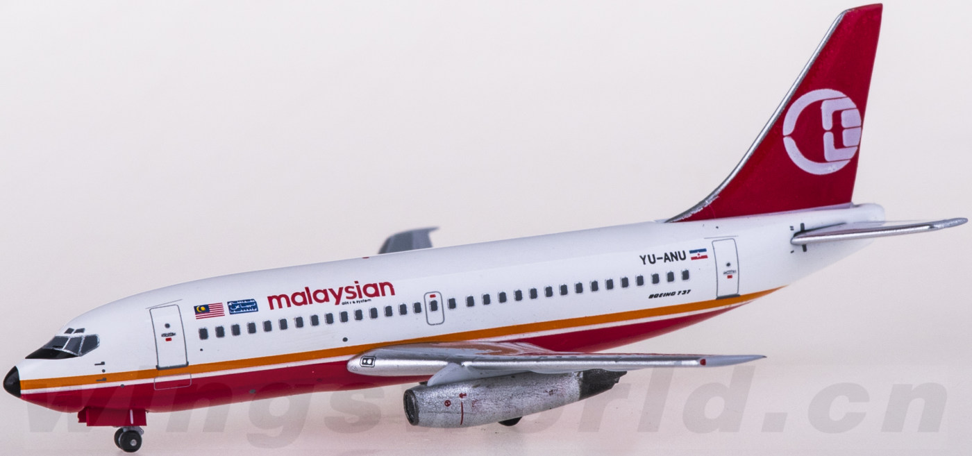 aeroclassics1400ac419939malaysiaairlines马来西亚航空boeing737200