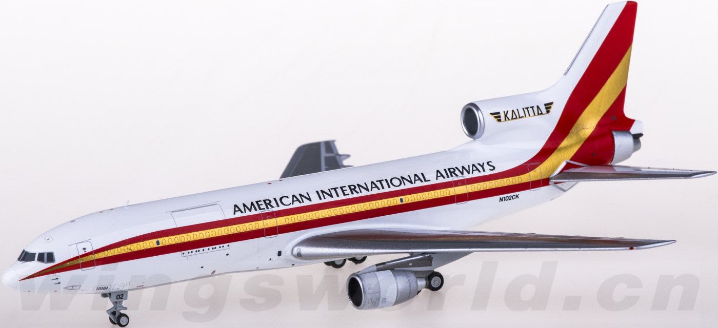 カリッタエア L-1011-200F N102CK 1/400 For 1:400 NG NG32007 Kalitta Air Lockheed L-1011-200F N102CK