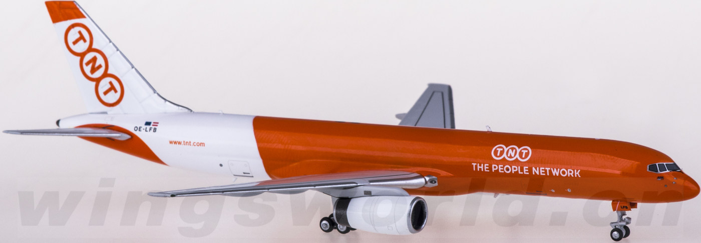 tnt 天递 boeing 757-200bcf oe-lfb 货机 ngmodels 1:400-飞机模型