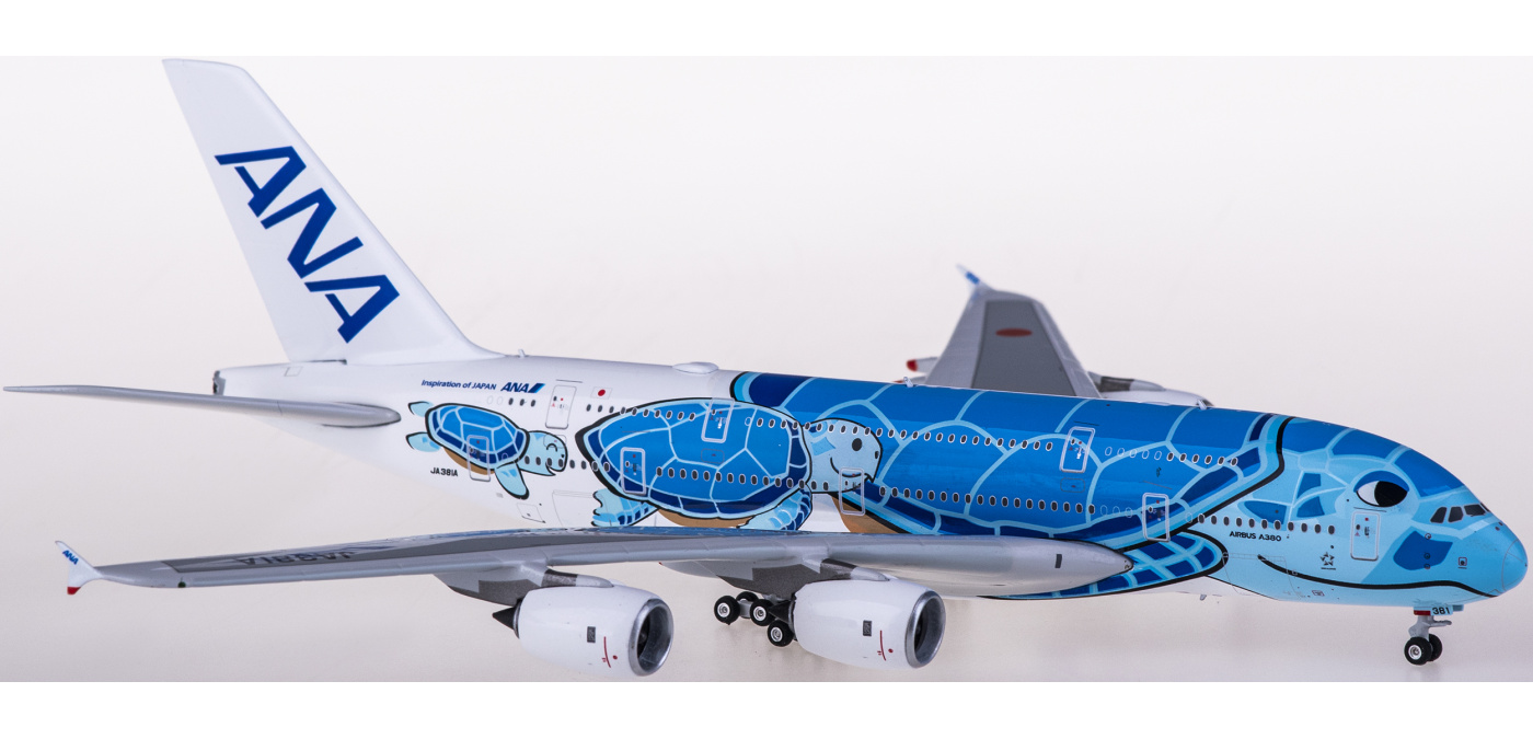 PH04386 ANA 全日空Airbus A380 JA381A Lani Phoenix 1:400 -飞机模型世界